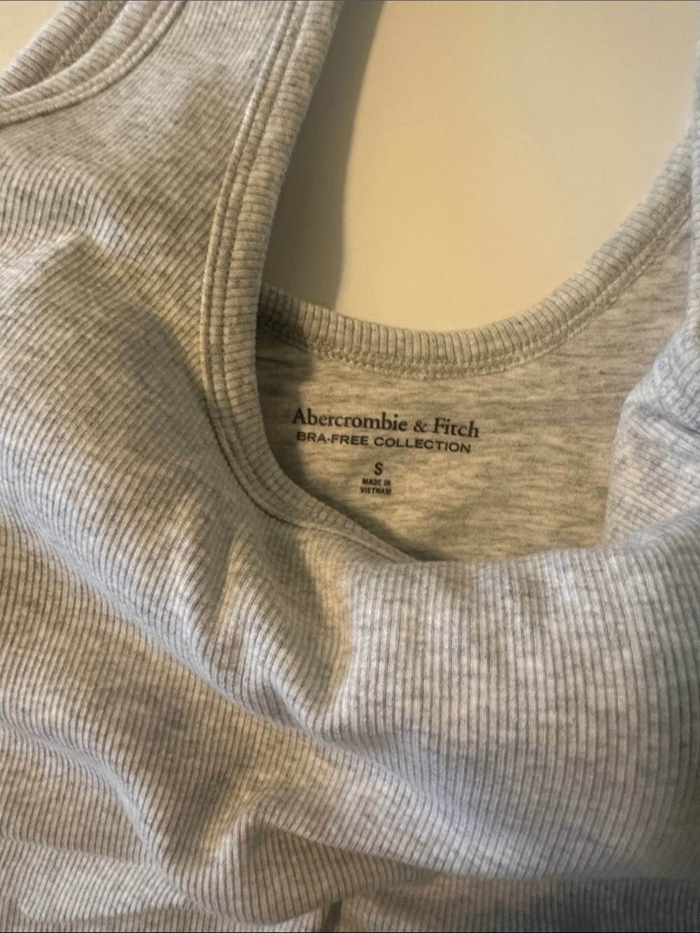 Abercrombie & Fitch Gray Ribbed Tank Top - Picture 6 of 12